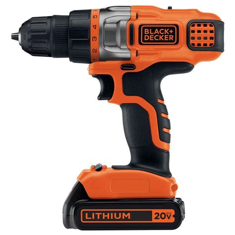 black and decker screwdriver drill